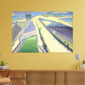 Wayne Thiebaud-kunst Canvas Afdruk (Insitu (Woonkamer))