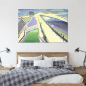 Wayne Thiebaud-kunst Canvas Afdruk (Insitu (Slaapkamer))