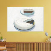 Wayne Thiebaud-kunst Canvas Afdruk (Insitu (Woonkamer))