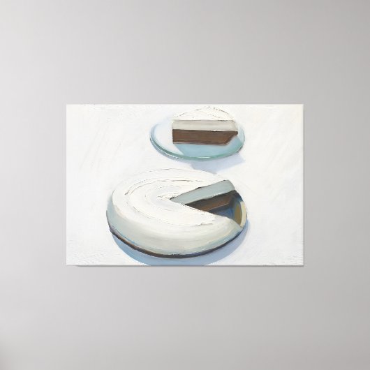 Wayne Thiebaud-kunst Canvas Afdruk (Voorkant)