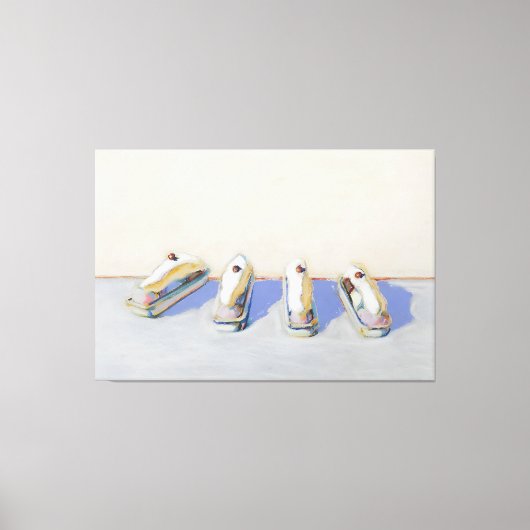 Wayne Thiebaud kunst Canvas Afdruk (Voorkant)