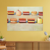 Wayne Thiebaud-kunst Canvas Afdruk (Insitu (Woonkamer))