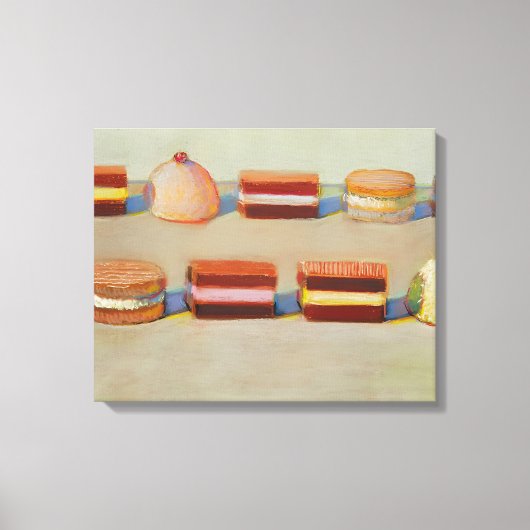 Wayne Thiebaud-kunst Canvas Afdruk (Voorkant)