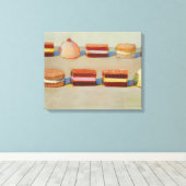 Wayne Thiebaud-kunst Canvas Afdruk (Insitu (Houten vloer))