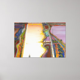 Wayne Thiebaud kunstschilderij Canvas Afdruk