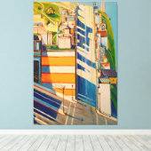 Wayne Thiebaud painting Canvas Afdruk (Insitu (Houten vloer))