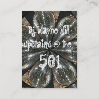 Waynes Oct flyer - Gepersonaliseerd Visitekaartje