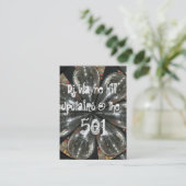 Waynes Oct flyer - Gepersonaliseerd Visitekaartje (Staand voorkant)