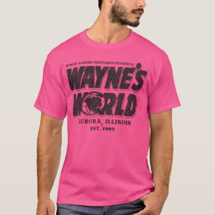 Waynes World Lts Versleten retro T-shirt