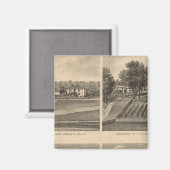 Waynesboro, Augusta County Magneet (Voorkant / Achterkant)