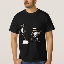Waynesville Bluegrass-muzikantenstandbeeld T-shirt