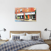 Waynesville Candy - Frog Level na Helene Canvas Afdruk (Insitu (Slaapkamer))