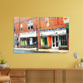 Waynesville Candy - Frog Level na Helene Canvas Afdruk (Insitu (Woonkamer))
