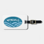 Waynesville North Carolina Outdoors Bagagelabel (Voorkant horizontaal)