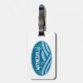 Waynesville North Carolina Outdoors Bagagelabel (Achterkant verticaal)