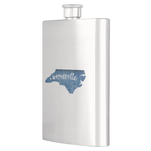 Waynesville North Carolina Wood Grain Flacon (Links)