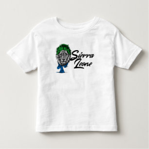 WAYout Arts Freetown Sierra Leone Flag Lion Kinder Shirts