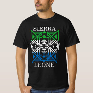 WAYout Arts Freetown Sierra Leone Geometrische vla T-shirt