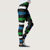 WAYout Arts Sierra Leone-markering tekens Leggings (Rechts)