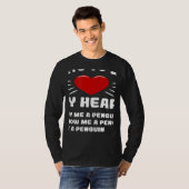 Ways To Win My Heart Penguin Animal Meme Humor T-shirt (Voorkant volledig)