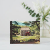 Wayside Grist Inn Mill Feestdagenkaart (Staand voorkant)