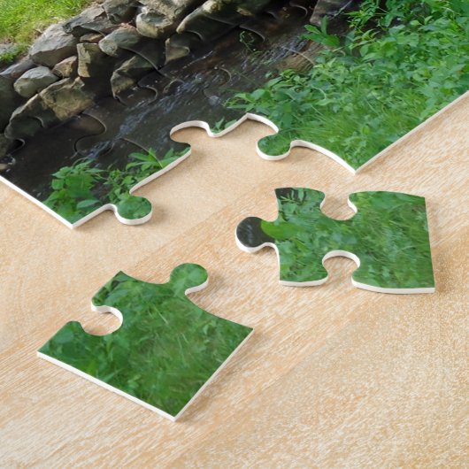 Wayside Grist Mill Sudbury MA Legpuzzel (Zijkant)