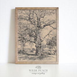 Wayside Inn Oaks in lenteik Poster