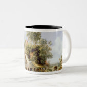 Wayside Inn Tweekleurige Koffiemok (Voorkant rechts)