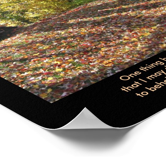 Wayside-stoel - Scriptafdrukken Poster (Hoek)