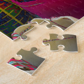 Wayuu mochilas-tassen, te koop in Colombia Legpuzzel (Zijkant)