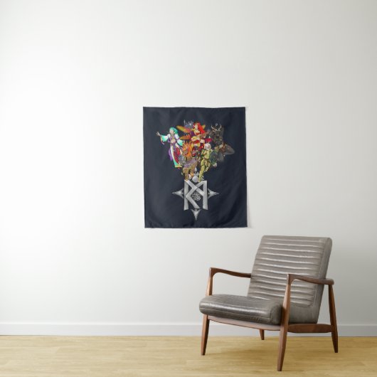 Wayward Suns Tapestry Wandkleed (In situ)