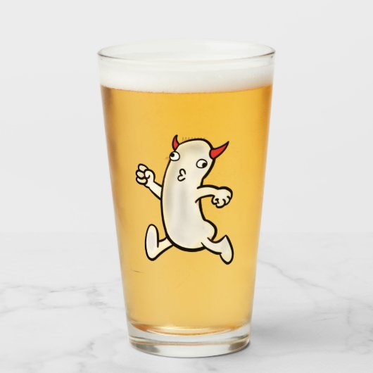 Wayward Weenies Beer Glass Glas (Voorkant gevuld)