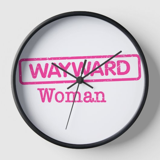 Wayward Woman Klok (Voorkant)