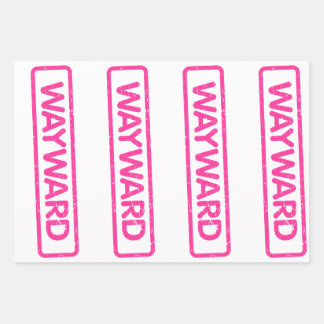 Wayward Wrapping Paper Sheet