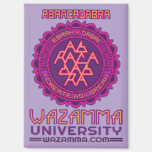 Wazamma "Abracadabra"-magneet