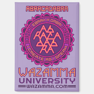 Wazamma "Abracadabra"-magneet Magneet