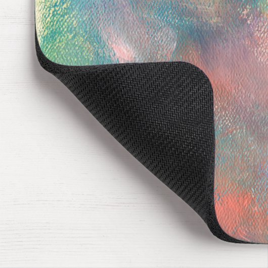 Wazig Abstract verfpatroon Muismat (Hoek)