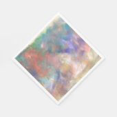 Wazig Abstract verfpatroon Servet (Hoek)