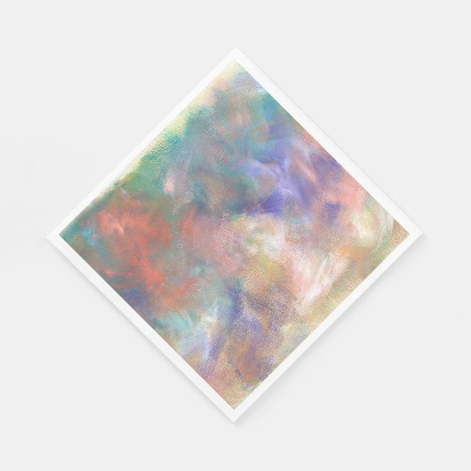 Wazig Abstract verfpatroon Servet (Hoek)