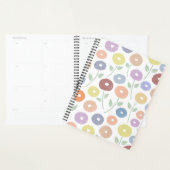 Wazig Bloemmotief Pastels Planner (Display)