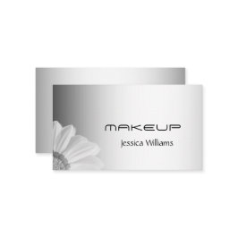 Wazig Grijze Achtergrond Wazig Gerbera Bloem Visitekaartje