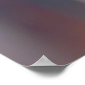 Wazig Meisjesportret en Abstract Poster (Hoek)