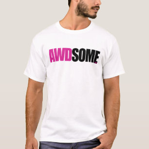 wazig roze logo1 t-shirt
