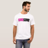 wazig roze logo1 t-shirt (Voorkant volledig)