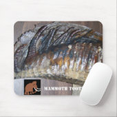 wazig tand, MAMMOTH (2), MAMMOTH TOOTH Muismat (Met muis)