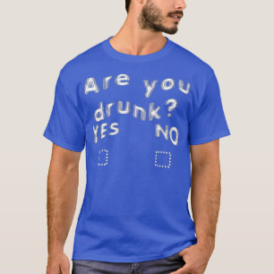 Wazig zien Drink u een soberheidstest voor PAR T-shirt