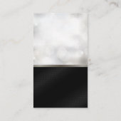 Wazige Bokeh achtergrond Visitekaartje (Achterkant)