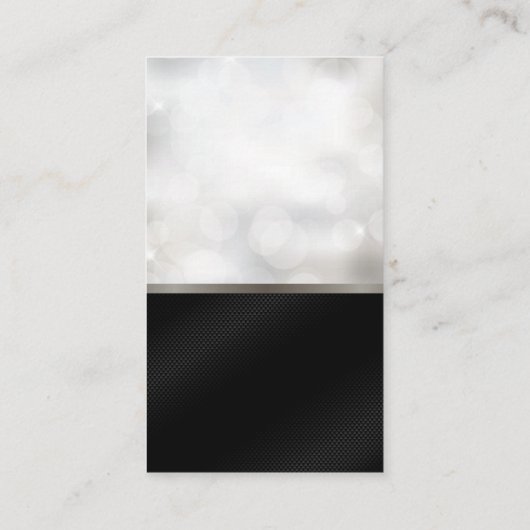 Wazige Bokeh achtergrond Visitekaartje (Achterkant)