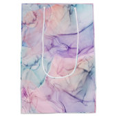 Wazige etherische pastel waterverf inktige fantasi medium cadeauzakje (Achterkant)