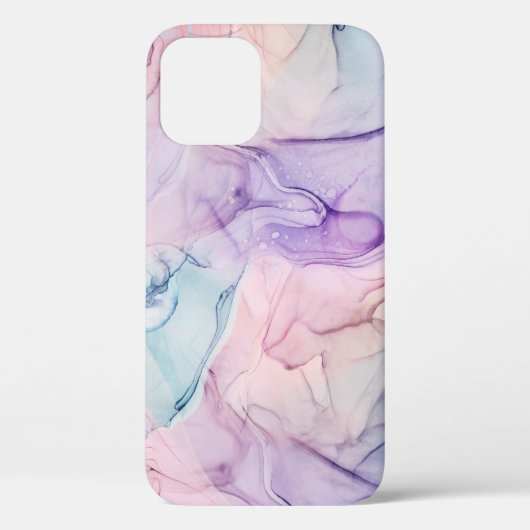 Wazige etherische pastel waterverf inktzachte fant Case-Mate iPhone case (Achterkant)